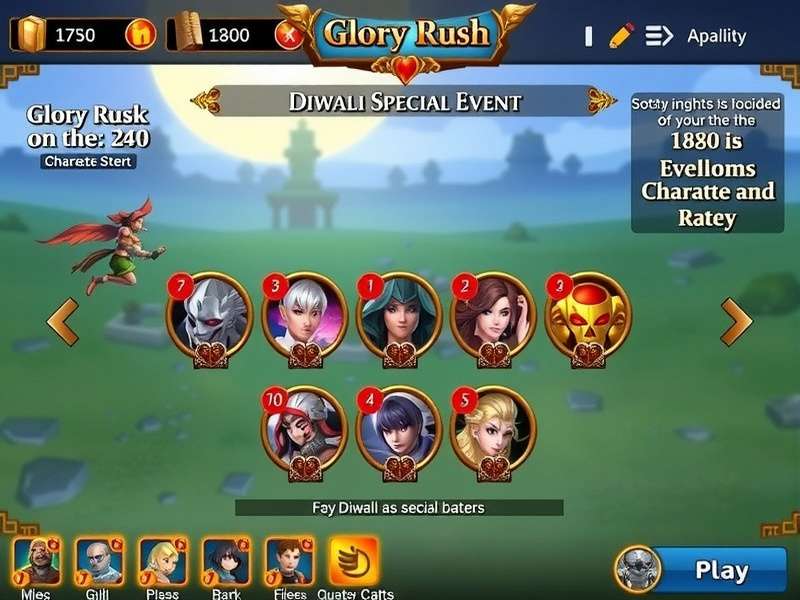 Glory Rush Diwali special event screenshot